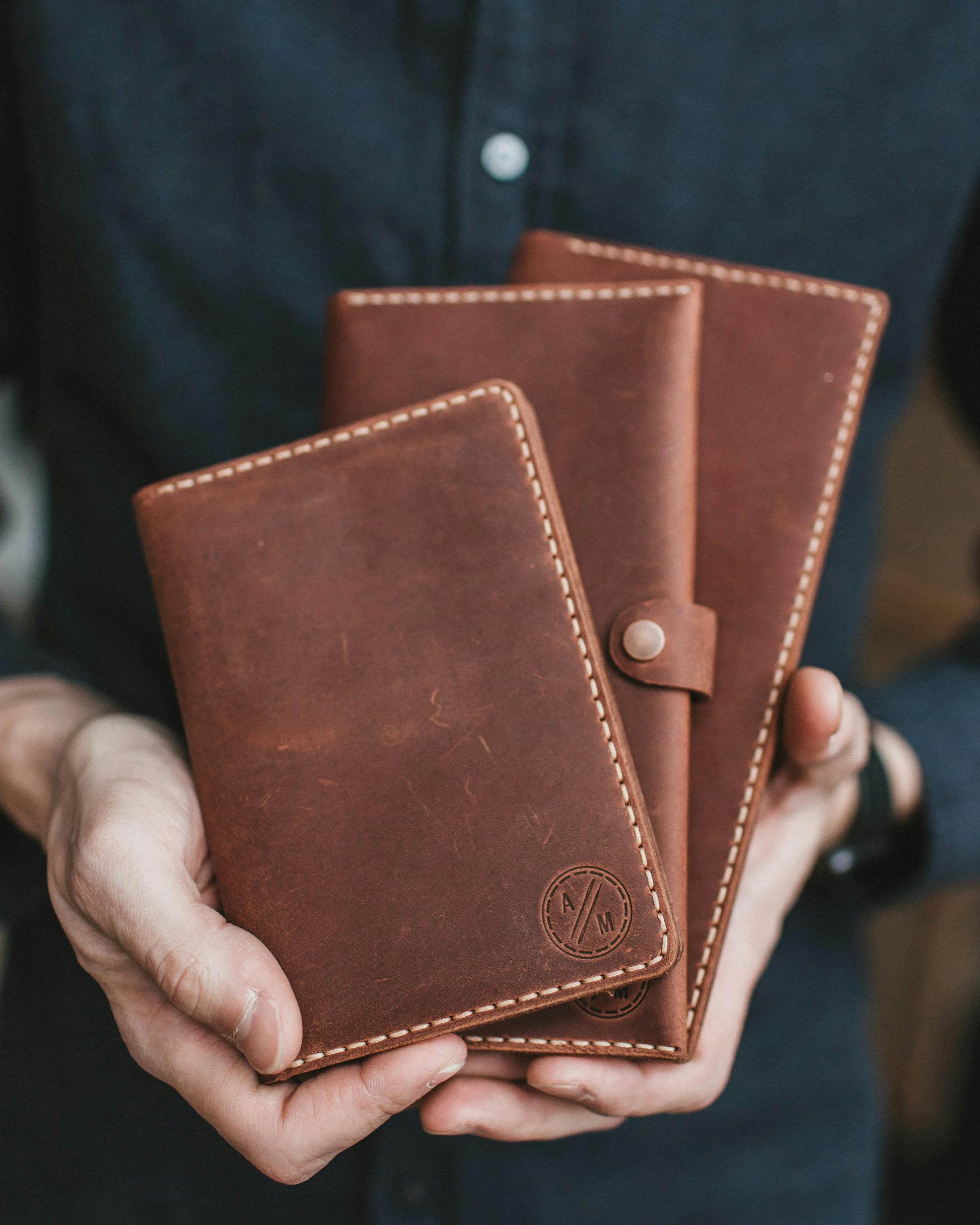 Leather wallet 001